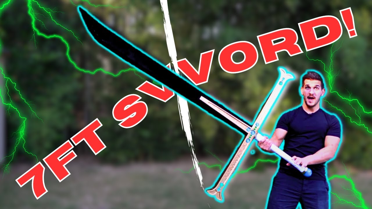 GIANT 3D Printed Sword!  Making Mihawk's Yoru from One Piece