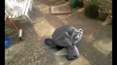 Blender + Syntheyes camera tracking test