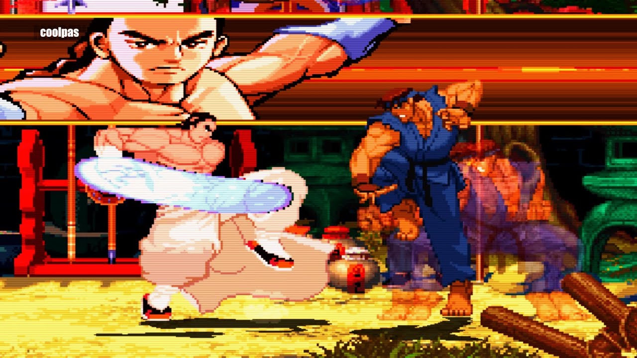Master Huang vs Ryu | MUGEN