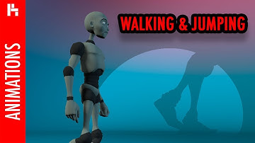 Basic WALKING And JUMPING Animations
