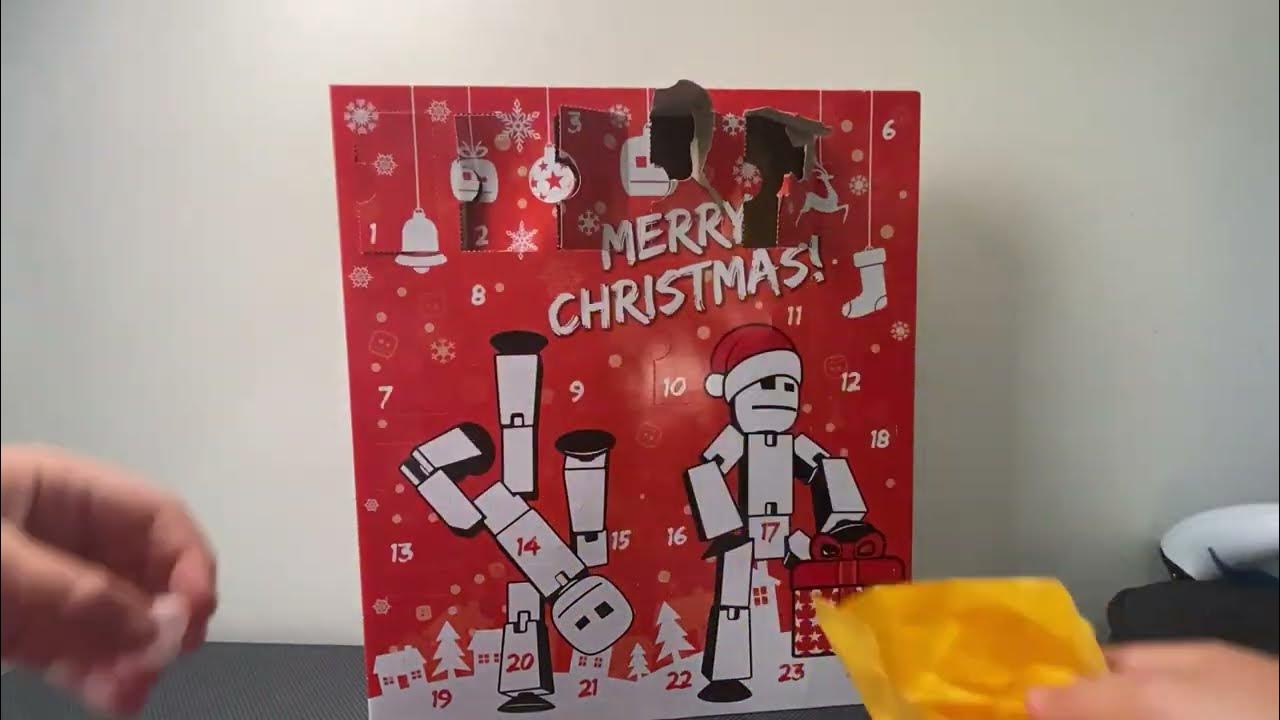 stikbot advent calendar unboxing & review YouTube