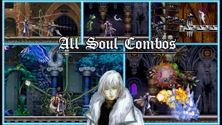 Castlevania Dawn of Sorrow Soul Combinations.