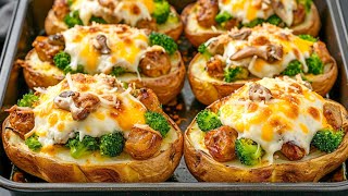 ¡Hago estas papas de brócoli todos los días! ¡Increíblemente delicioso!