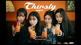 Vietsub | Thirsty - aespa | Lyrics Video Resimi