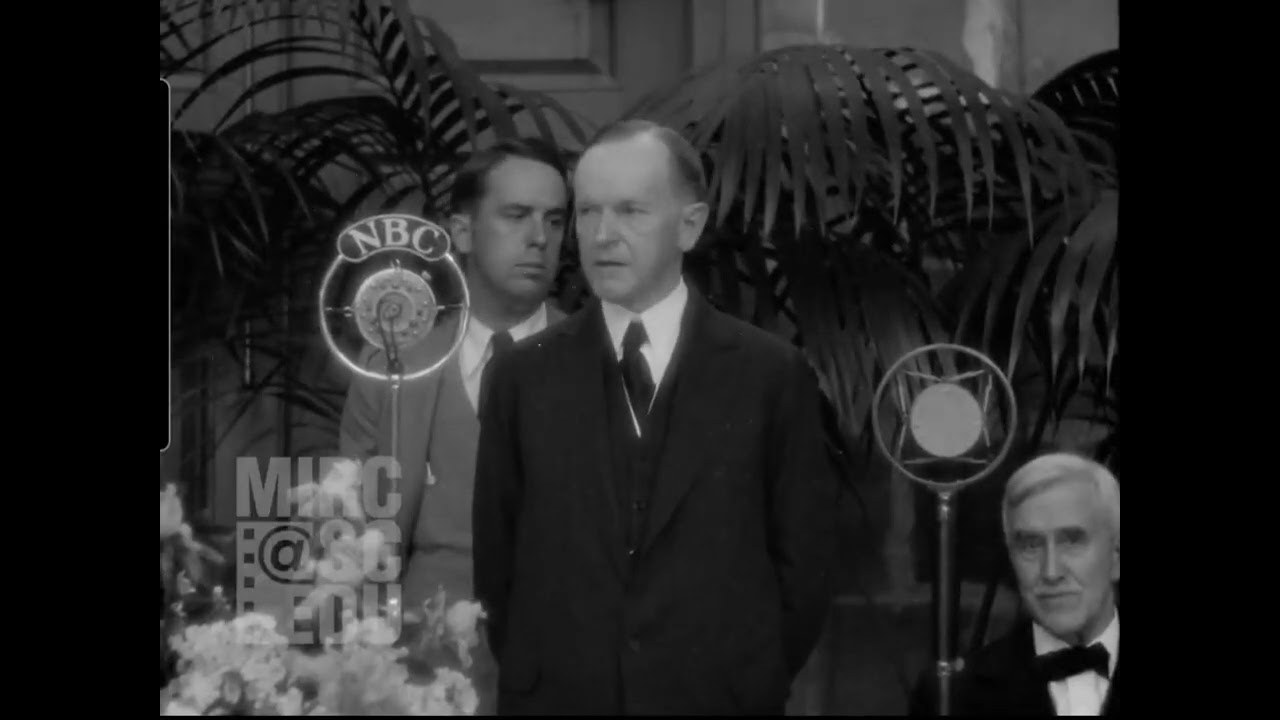 Calvin Coolidge Speech of Classes of 1890-95.