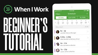 WhenIWork Tutorial For Beginners | Employee Scheduling & Time Tracking Software screenshot 2