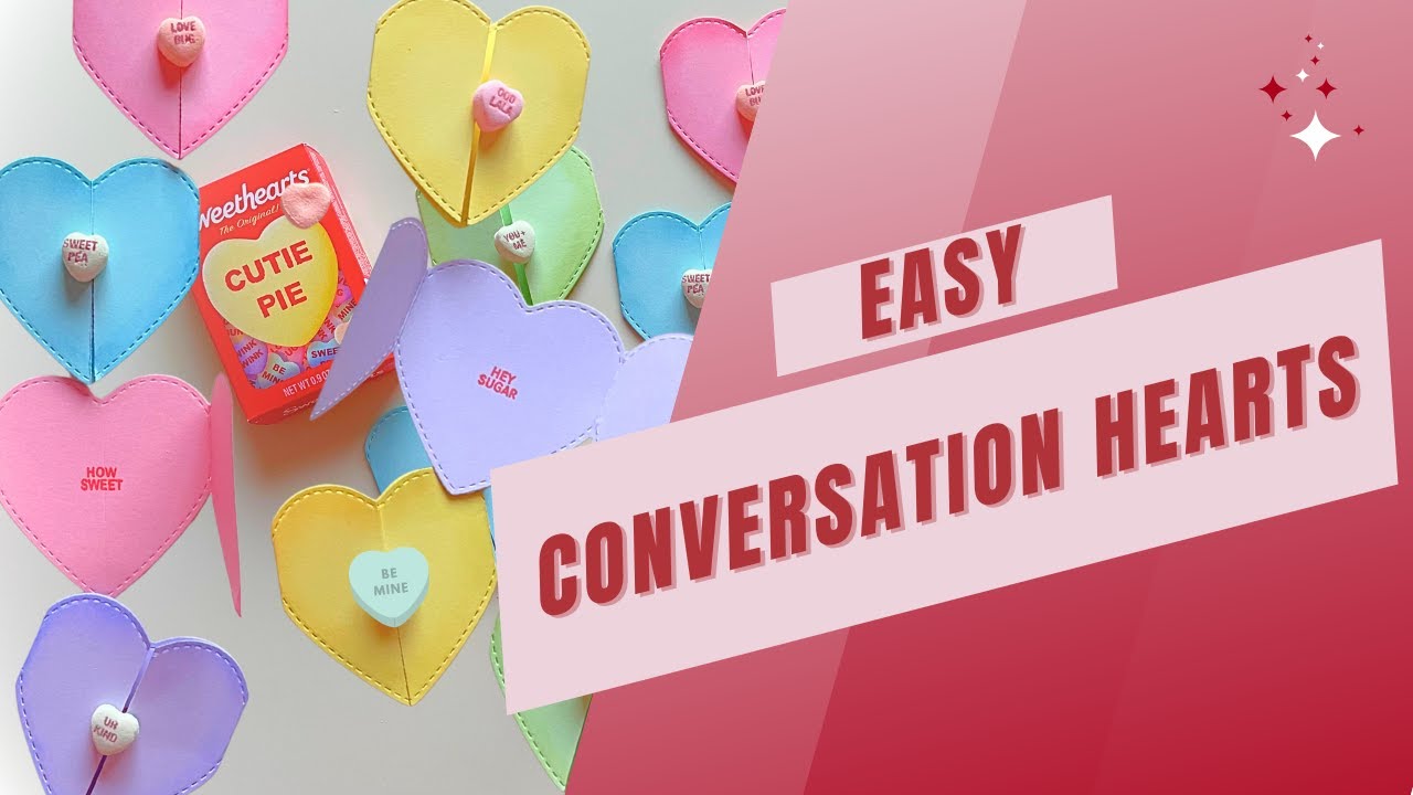 Quick & Easy DIY Conversation Hearts | Perfect for Batch Crafting 