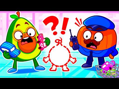 Missing Baby at the Mall! 🚨🛒Safety Rules+Good Habits🎵VocaVoca🥑Karaoke Kids Songs & Nursery