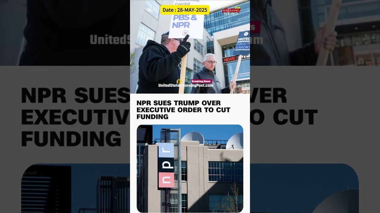 NPR Sues Trump Admin Over Defunding Attempt First Amendment Battle Begins