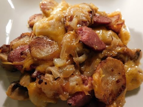 Southern Fried Potatoes and Sausage