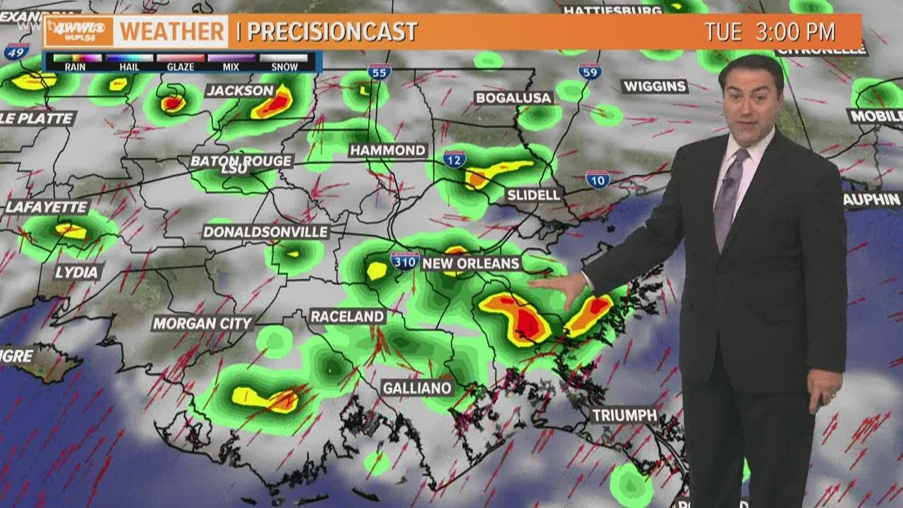 More Storms With Heavy Rain Today - YouTube