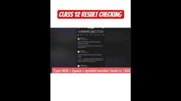 Class 12 Result Check 2082 | How To Check Class 12 Result 2082 | Class 12 Ko Result Kasari Herne