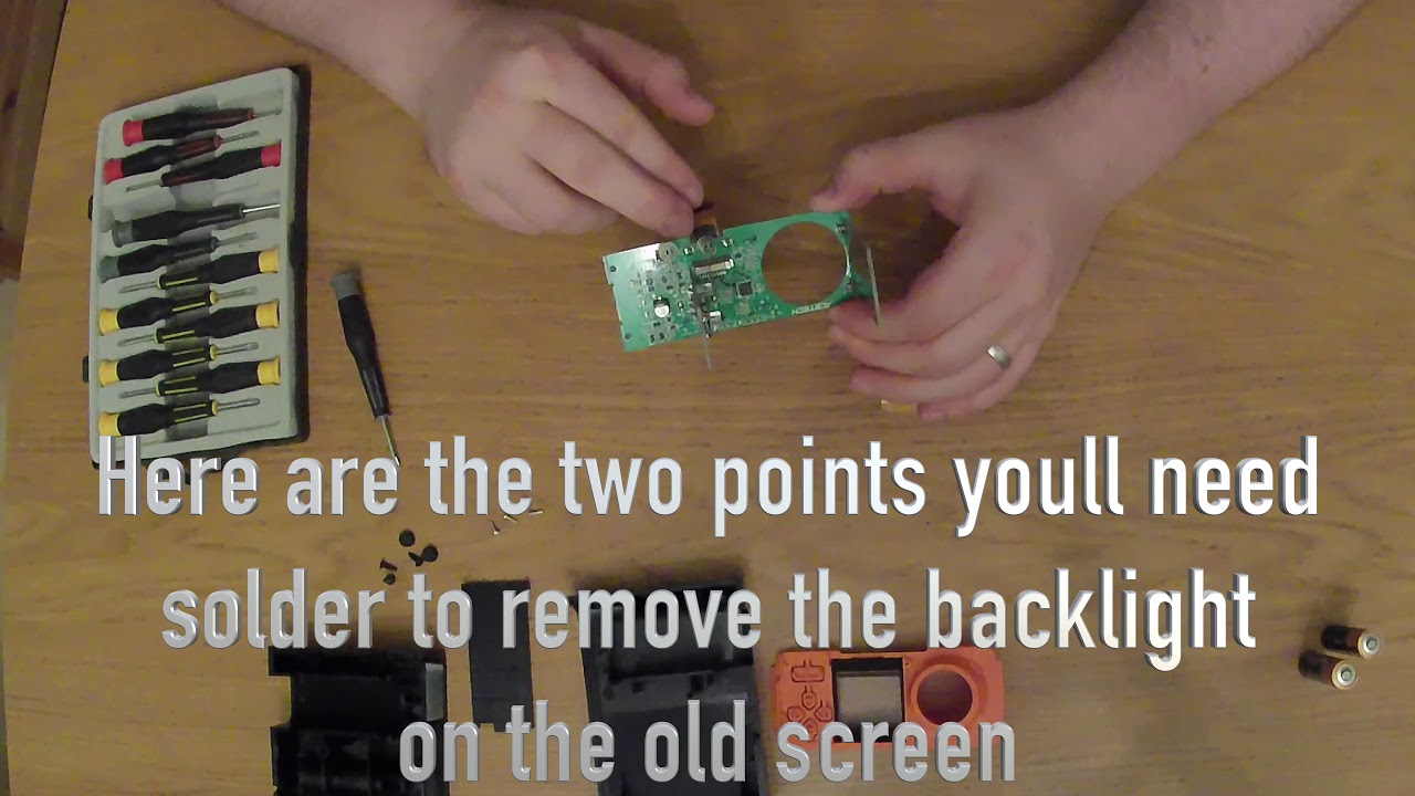 AC5000 chrono screen replacement