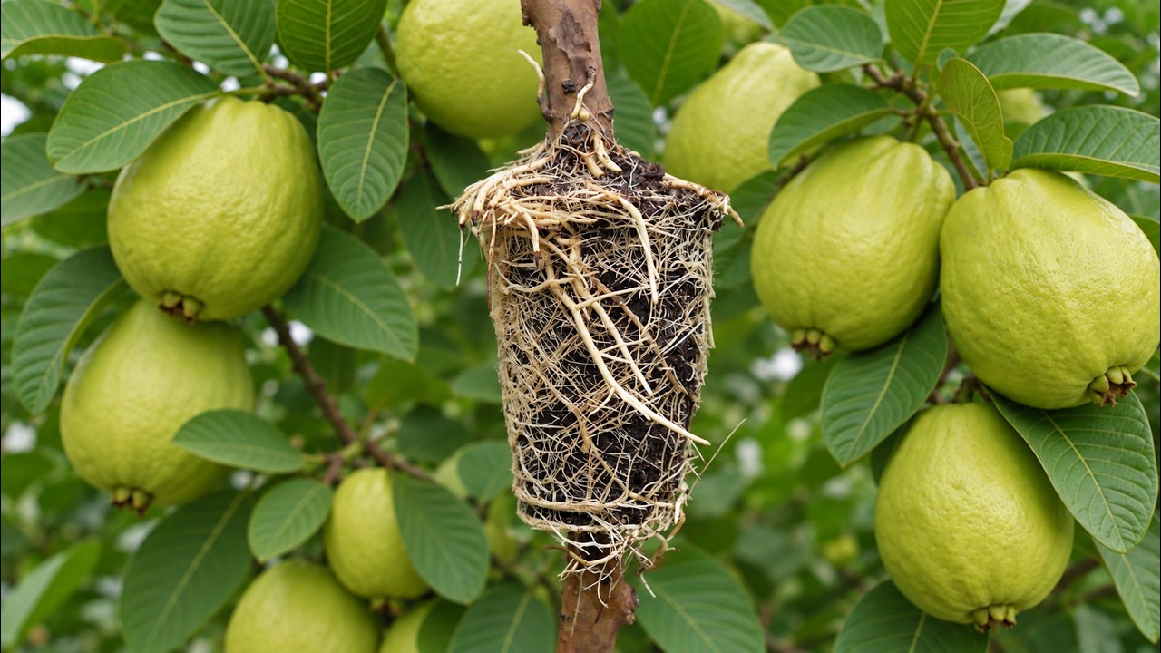 🔴LIVE:🍐One Guava Tree, Many New Plants! Cuttings & Air Layering Methods