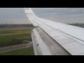 KLM Boeing 737-800 Landing at Amsterdam Schiphol Airport