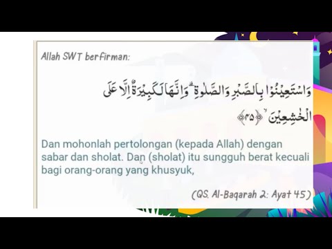 Kultum DRB | Syamsiah | Jadikan Sabar dan Shalat sebagai Penolong