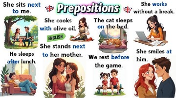 Learn English Prepositions Easily: Essential Examples for Beginners 📝✨