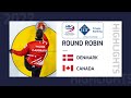 Denmark v Canada - Highlights - LGT World Men's Curling Championship 2022