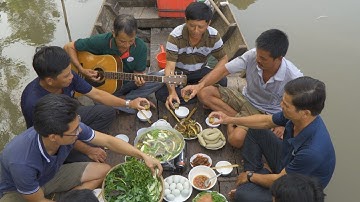 Ngồi Nhậu "Lai Rai" trên Sông Nước Miền Tây ● Cháo Cua Đồng | Nét Quê #81