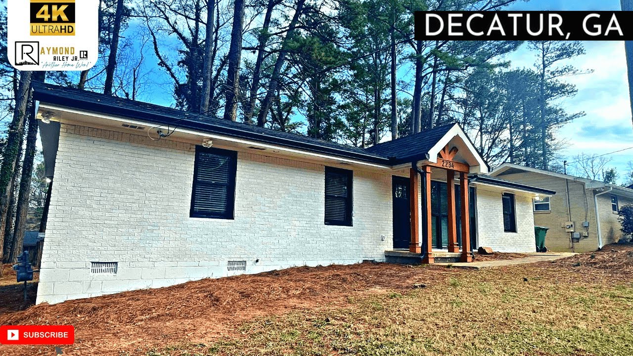 Newly Renovated MidCentury Ranch Home for Rent in Decatur GA Metro