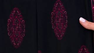 Susan Graver Printed Liquid Knit Pull-On Wide Leg Pants on QVC