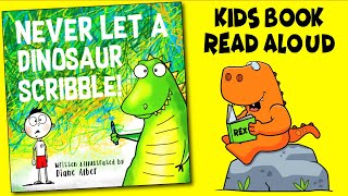 Celebrity 🦖 Dinosaur Book Read Aloud: NEVER LET A DINOSAUR SCRIBBLE by Diane Alber Net Worth