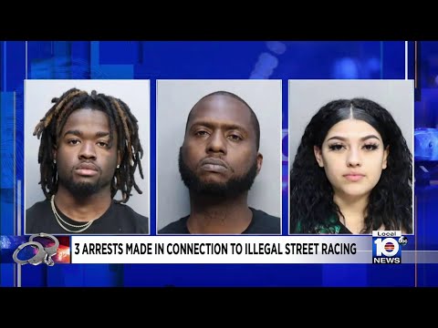 Police announce several arrests as crackdown on illegal street racing ...