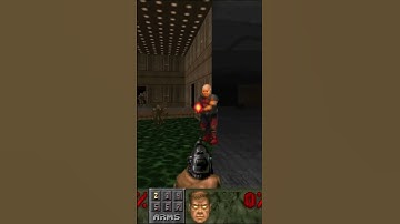 Fun Doom Fact #10 - The Doom enemy that was hiding outside the level!  #shorts #doom