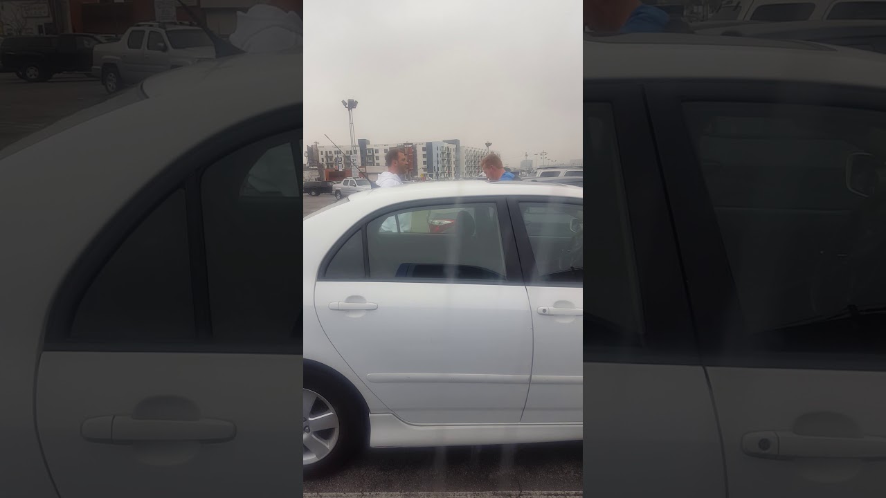 Fight IN Front Of Staples