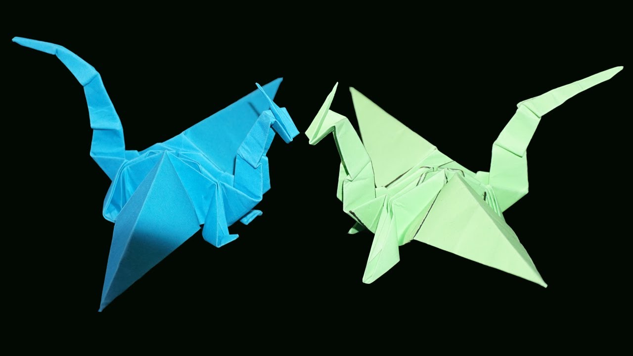 How To Make An Origami Dragon Rob S World Youtube