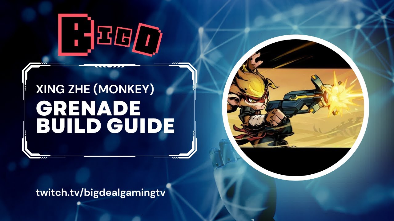 Gunfire Reborn Xing Zhe (Monkey) Q build full guide YouTube