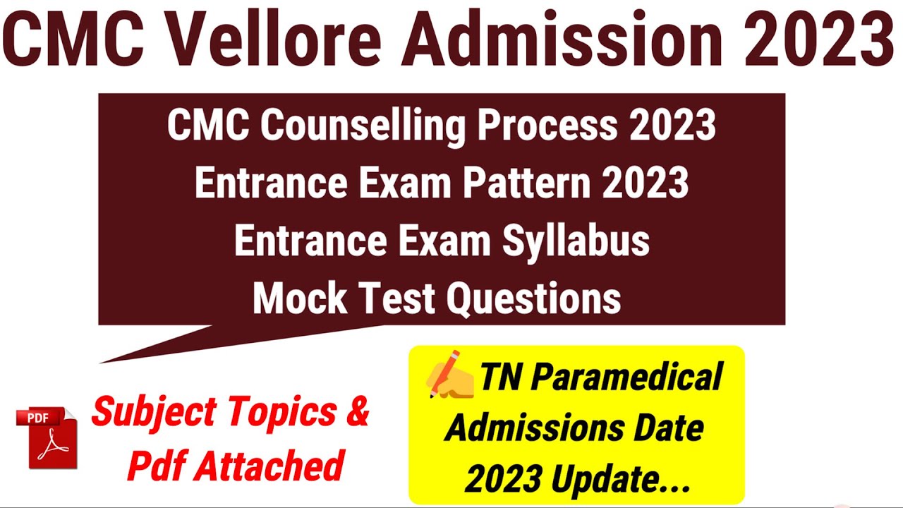 CMC Vellore Admission 2023 CMC Nursing Admission 2023 CMC Allied Health cmc-vellore-admission-2023-cmc-nursing-admission-2023-cmc-allied-health