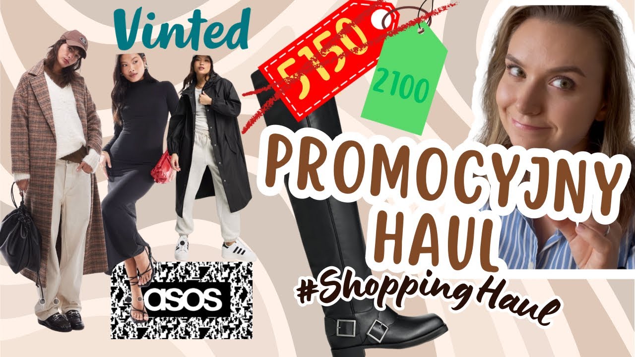 🛍 Promocyjny haul zakupowy z UK | ASOS, Vinted, Amazon – co kupiłam online
