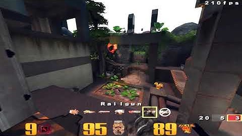 Quake III Arena + Screen Space Reflections shaders