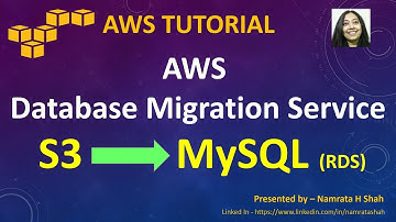 AWS Tutorial - AWS Database Migration Service (DMS) -  Migrate data from S3 to MySQL