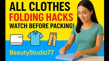 Ultimate Clothes Folding Hacks 🧺 | Save Space & Stay Organized
