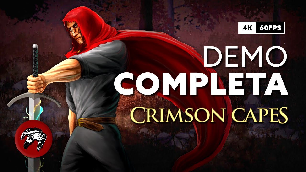 CRIMSON CAPES (DEMO) - GAMEPLAY COMPLETA - SEM COMÉNTARIOS  - 4K