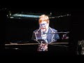 Elton John Candle in the Wind Live Boston 11-6-18 (incomplete)