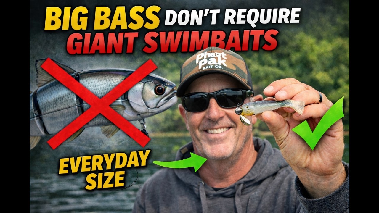 BIg Bass Dont Require Giant Swimbaits