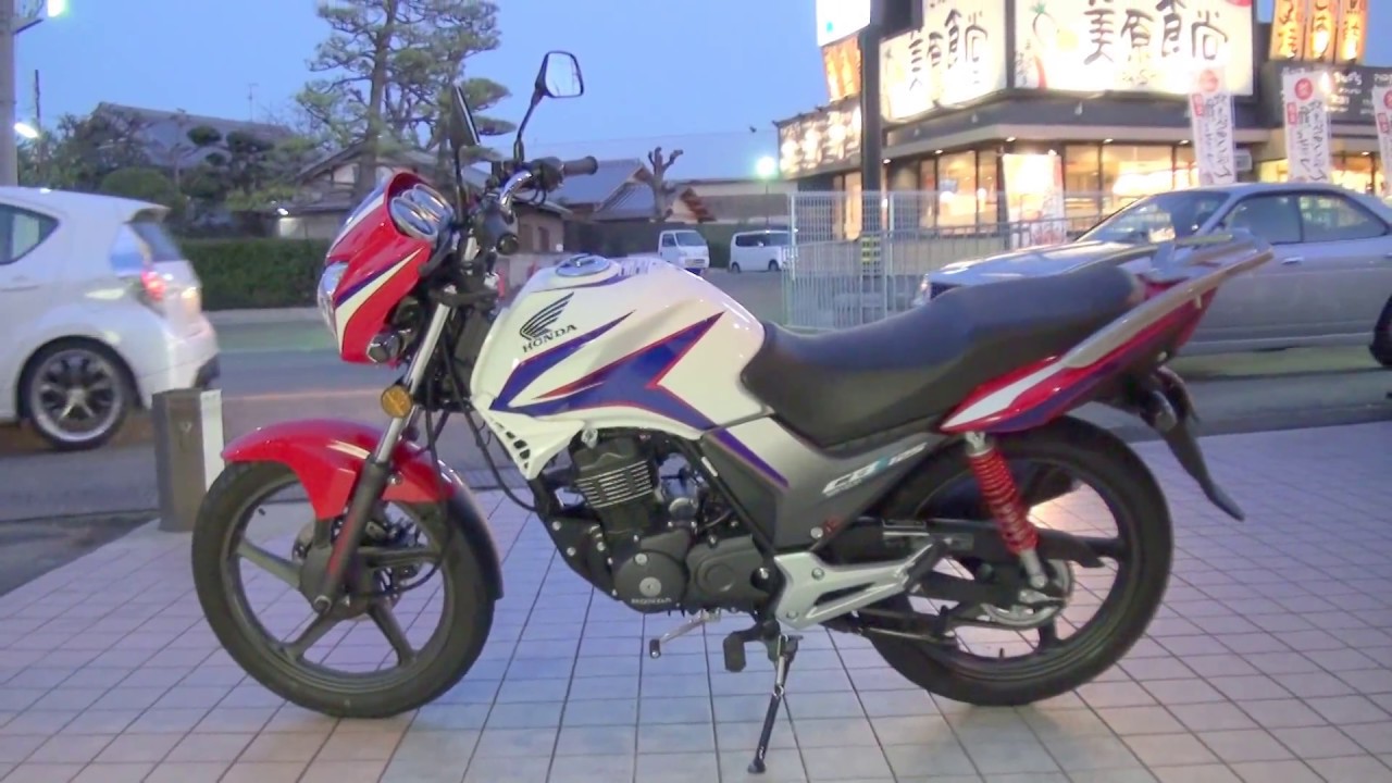 ホンダが良く似合う素敵な美少女ライダー CBF125 SDH125-51 ホンダ