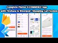Complete Flutter E-Commerce App with Firebase & Riverpod | Full Shopping Cart System - Part 3