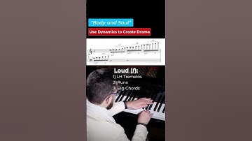 How to Use Dynamics to Create Drama on "Body and Soul" #shorts