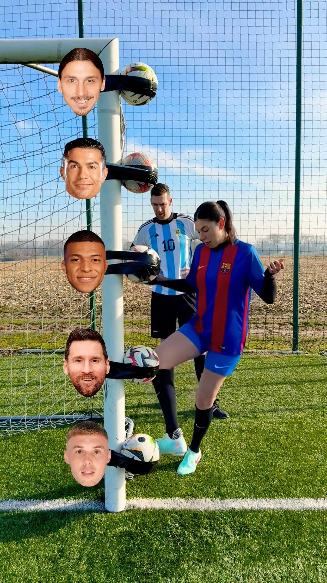 Football Height Challenge ??