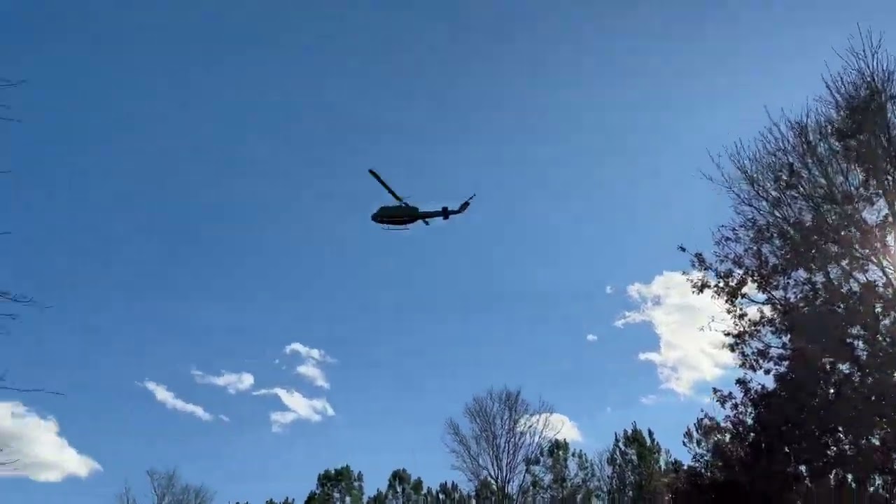 Huey Flyover