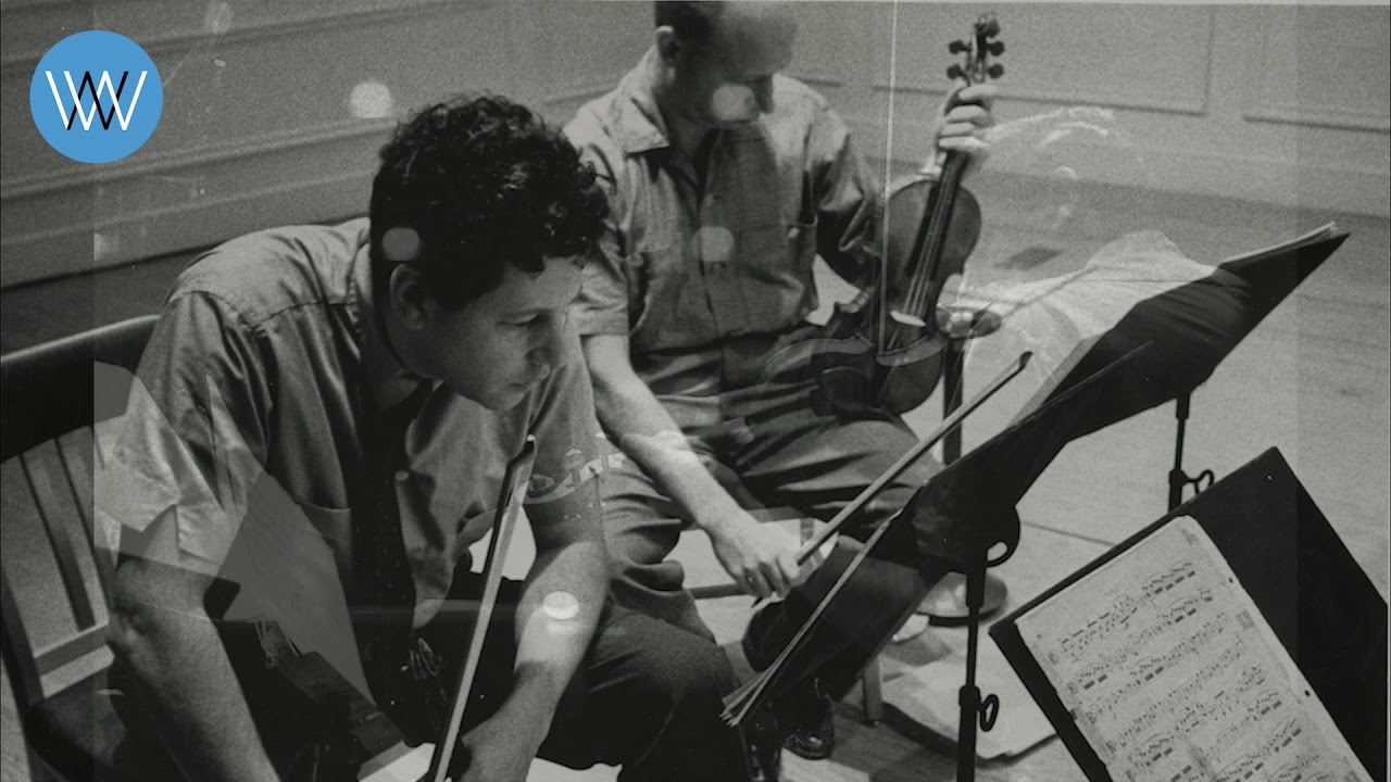 Robert Mann - Bartók Sonata for Solo Violin - lV Presto