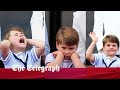 Prince Louis steals the show at the Queen's Platinum Jubilee balcony moment