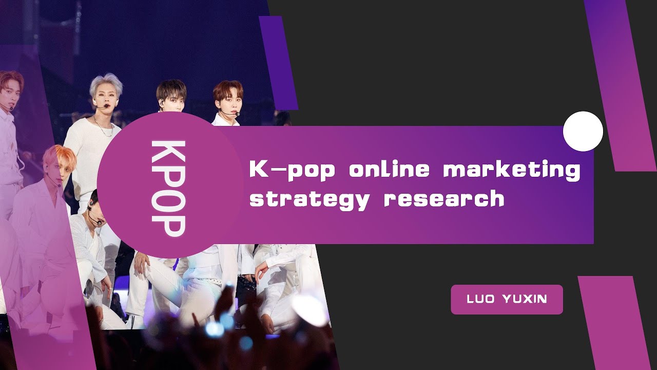 Kpop online marketing strategy research YouTube