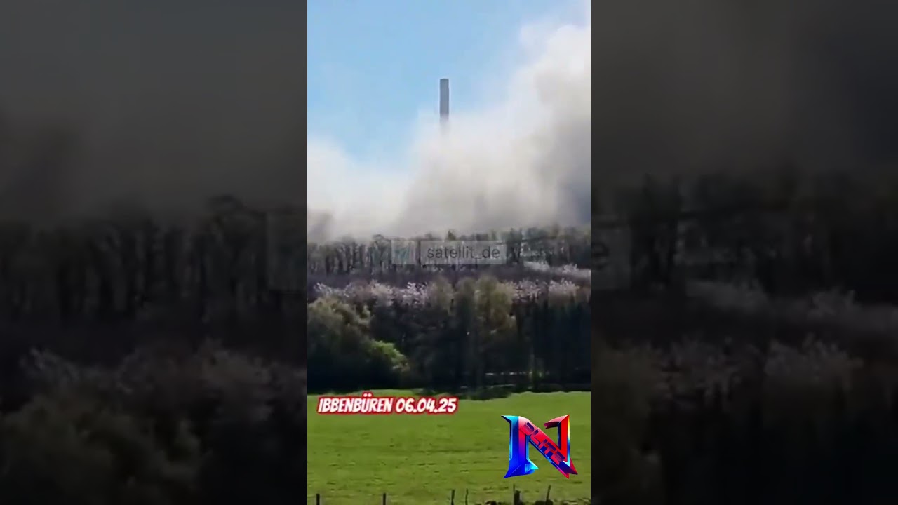 Германия взорвала угольную электростанцию в Иббенбюрене в рамках "зелёного" перехода