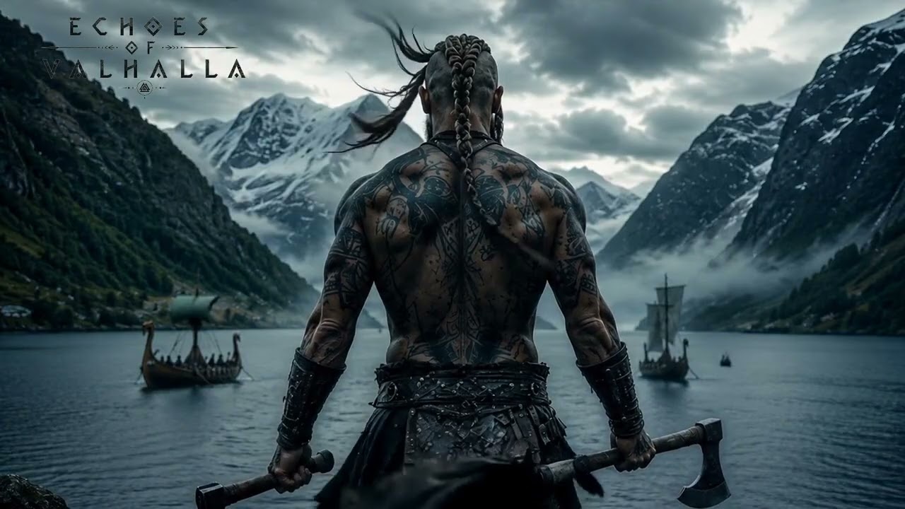 Viking War Drums for Battle Focus | Epic Nordic Music