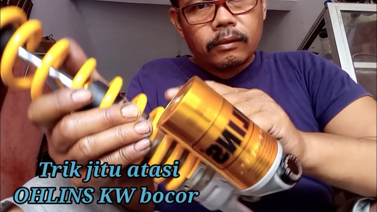 Cara memperbaiki shock belakang variasi matic 